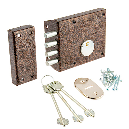 Замок накладной Зенит-ЗН-4-2 (медь)