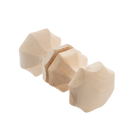 Ручка-кнопка ЙО-фигурная (банная, без покрытия)