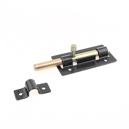 Задвижка дверная Киров ЗД-01(серебро) кругл.ригель