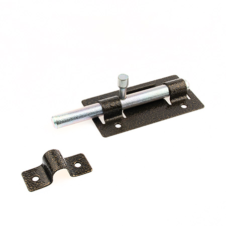 Задвижка дверная Киров ЗД-01(бронза) кругл.ригель