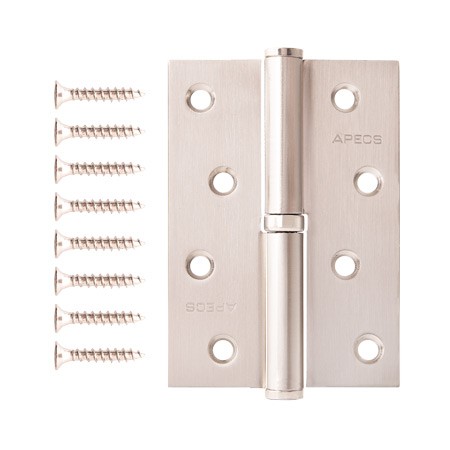 Петля врезная Apecs 100*70-B-Steel-NIS-R