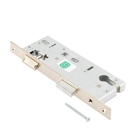 Замок врезной Гардиан "Profi" 45.11.24 (б/ц) с защелкой