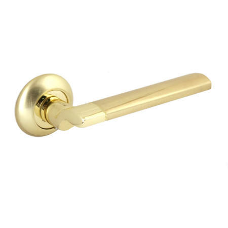 Ручки дверные H-0892-A-GM/G (открытая упаковка)