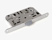 Корпус замка (скошенный ригель) AGB MEDIANA EVOLUTION под кабинетный ключ / никель