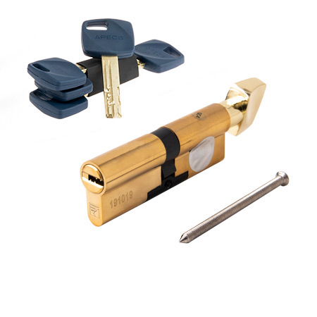 Цилиндровый механизм Apecs Premier XR-90-C15-G