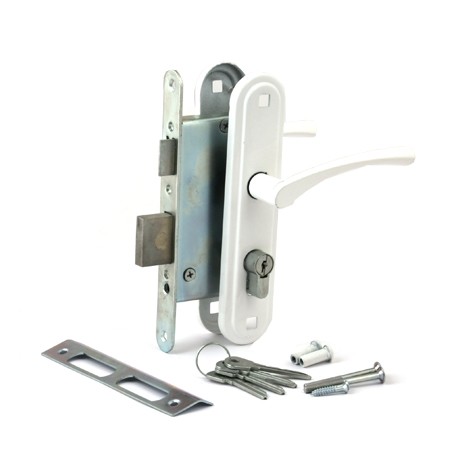 Замок врезной Зенит-ЗВ4-3.07 (белый)