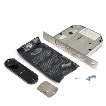 Замок врез. Гранит 1.06.21 КМА никель, сувальдный стержни 4 шт. диаметр 18мм