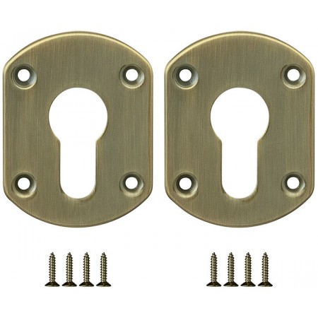 Декоративная накладка ESC031-AB-7 (МАТОВАЯ БРОНЗА) на цилиндр (2 шт)