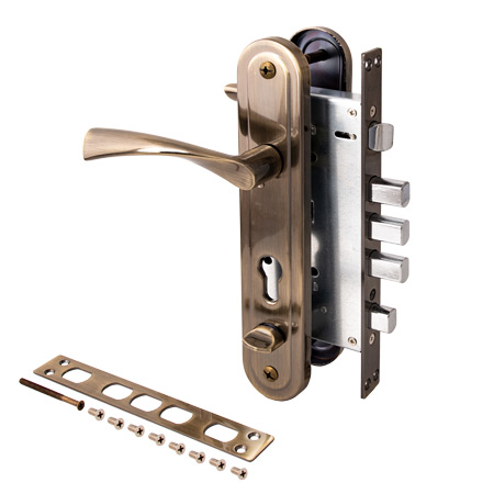 Замок врезной Avers T-0523-C-AB-R