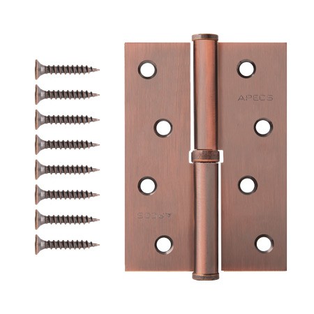 Петля врезная Apecs 100*70-B-Steel-AC-R