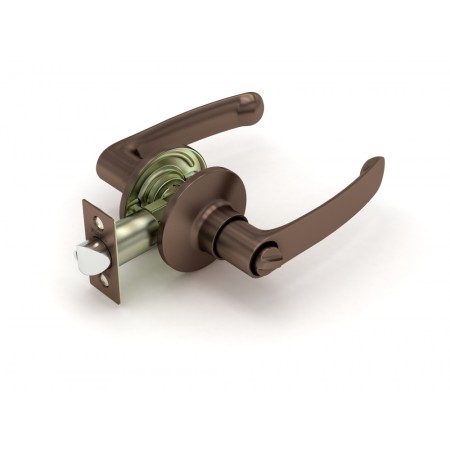 Ручка защелка  882 AC-B (медь) фик.