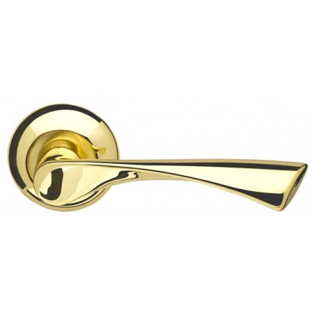 Ручка раздельная Corona LD23-1GP/SG-5 золото/матовое золото TECH (кв. 8х140)