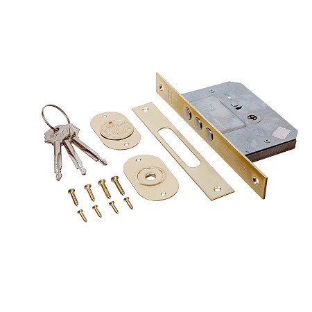 Замок врезной KALE KILIT 189/3MF-BS45-BP-3KEY-(SP, Ros)-STB 189F0000012