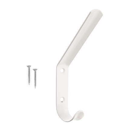 Крючок-вешалка КВ-02 (белый)