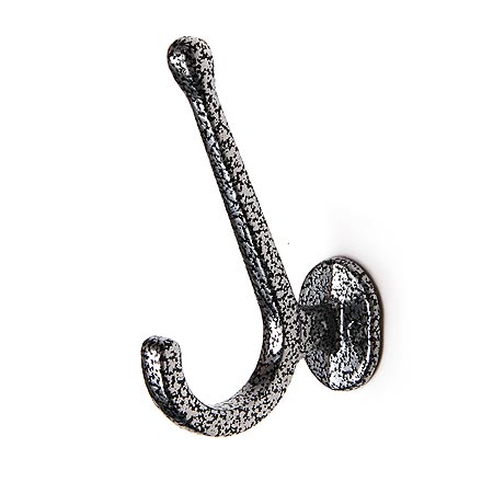 Крючок-вешалка КВ-1 (сереб.антик)