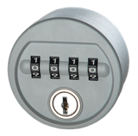 W&F-LOCKS 1401 Германия Кодовый механический мебельный замок 4 цифры