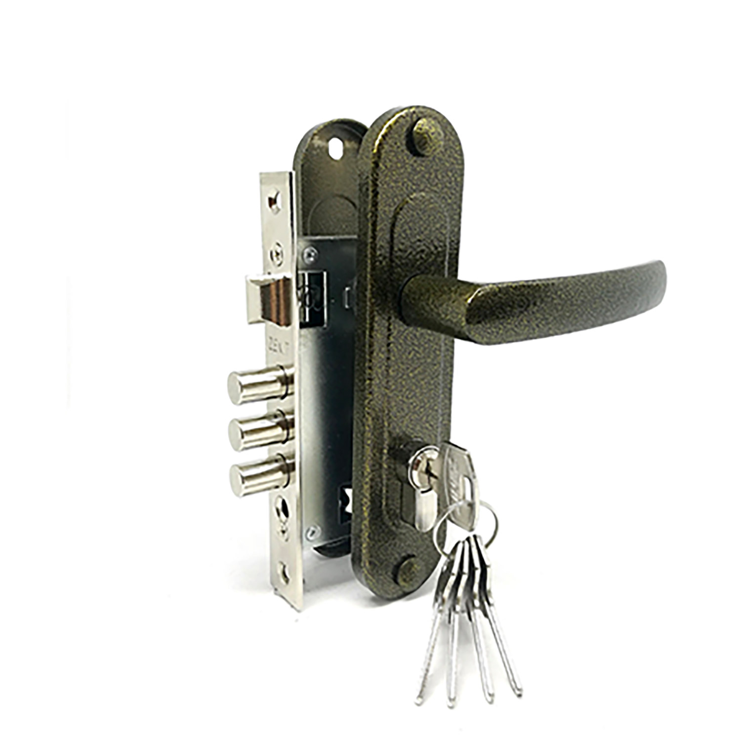 Замок врезной Зенит-ЗВ7-60.1-02 (бронза)