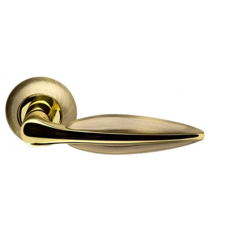 Ручка раздельная Lacerta LD58-1AB/GP-7 бронза/золото