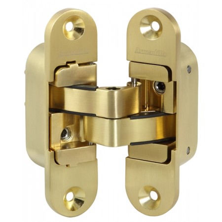 Петля скрытой установки с 3D-регулировкой Architect 3D-ACH 60 SG Матовое золото лев. 60 кг