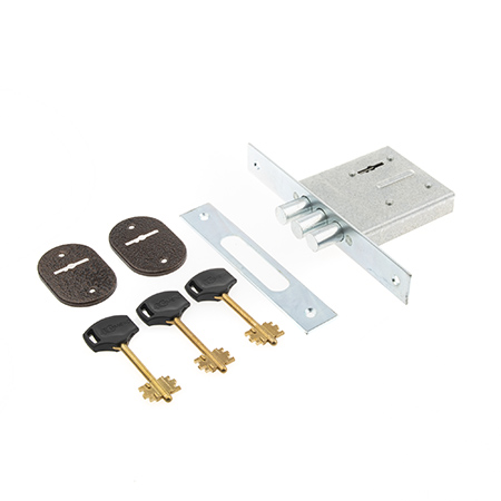 Замок врезной БИФ-0010-1*3-ЛК