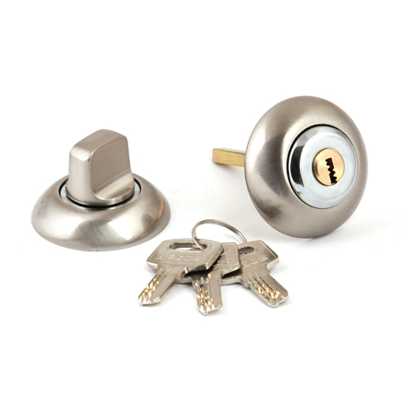 Фиксатор с замком Apecs Megapolis WC-K-0803-NIS