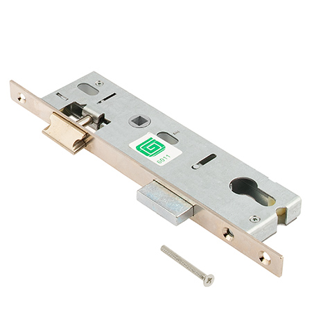 Замок врезной Гардиан "Profi" 30.11.16 (б/ц) с защелкой