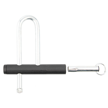 Замок навесной Ригель ЗНВ-1-Д винтовой под один ключ