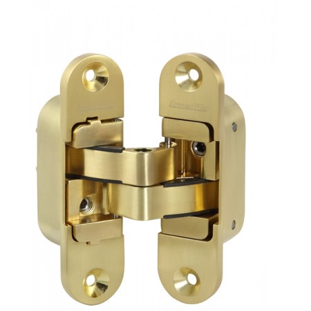 Петля скрытой установки с 3D-регулировкой Architect 3D-ACH 40 SG Матовое золото лев. 40 кг