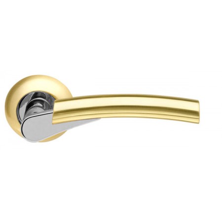 Ручка раздельная Vega LD21-1SG/CP-1 матовое золото/хром