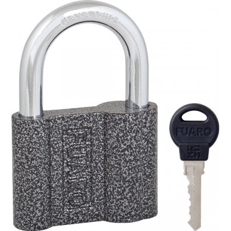 Замок навесной PL-4080 (80 мм) 3 " англ."  кл. БЛИСТЕР