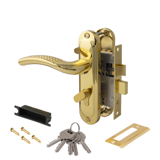 Замок врезной Avers 0827/60-C-G