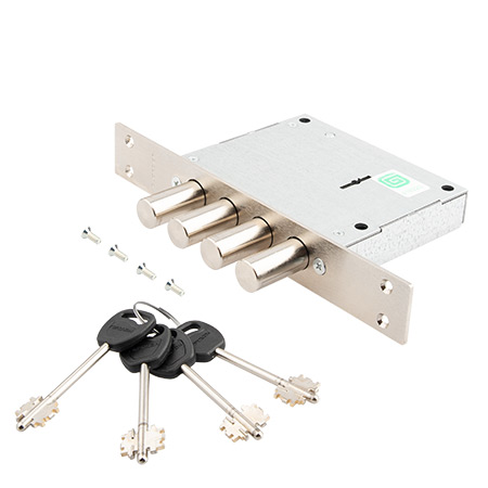 Замок врезной ГАРДИАН-100.01Т-4 кл. (ЗК.503Н)