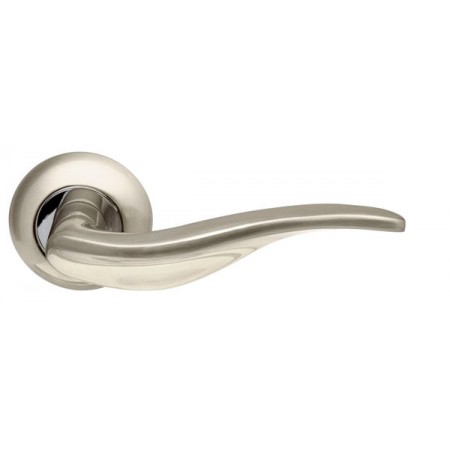 Ручка раздельная Lora LD39-1SN/CP-3 матовый никель/хром