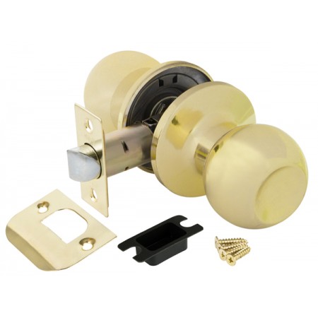 Ручка защелка 6072 PB-P (без фик.) золото