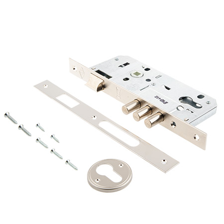 Замок врезной KALE KILIT 152/3MR-85BS45-NP-(SP, Ros)-STB 152R4500288