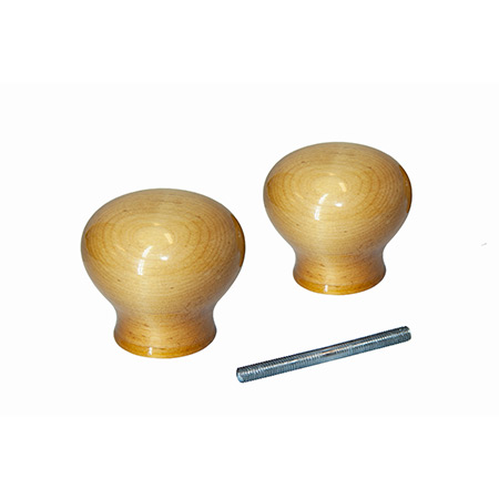 Ручка-кнопка ЙО-КАРЕЛ.БЕРЕЗА премиум