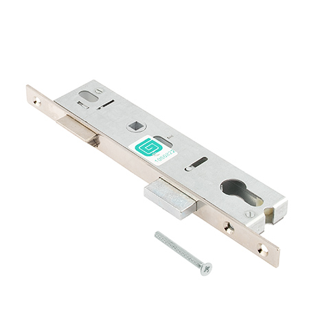 Замок врезной Гардиан "Profi" 25.11.16 (б/ц) с защелкой