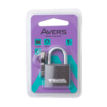 Замок навесной Avers PD-01-32-Blister