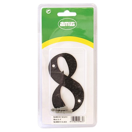 Цифра Amig 8 (черный) 9865