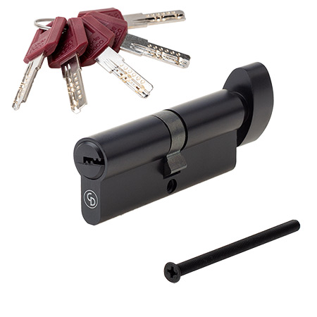 Цилиндровый механизм Code Deco ZM-80-C-BLM