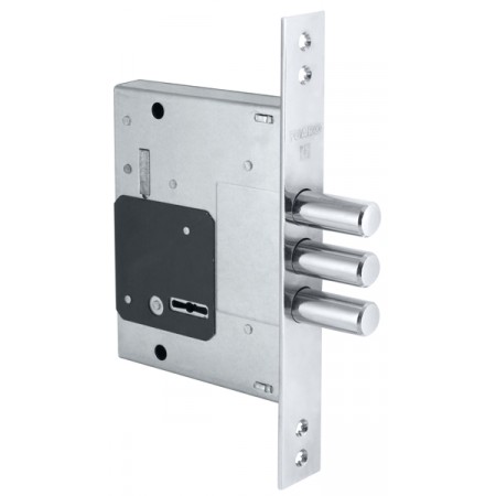 Замок врезной сувальдный 4257-L CP (НИКЕЛЬ) 5 кл.