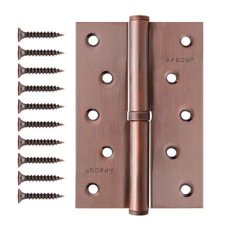 Петля врезная Apecs 120*80-B-Steel-AC-R