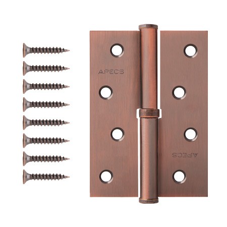 Петля врезная Apecs 100*70-B-Steel-AC-L