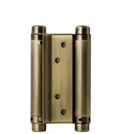 Петля пружинная двусторонняя DAS SS 201-4"  (100*70*1.5) AB Бронза