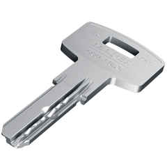 Механизм цилиндровый "Мауер Элит" /ключ-ключ-82мм/41-41/ цвет латунь 5 ключей в комплекте