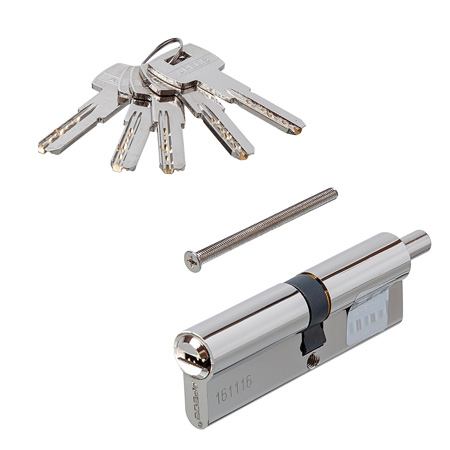 Цилиндровый механизм Apecs SM-90(35S/55)-S/15-NI