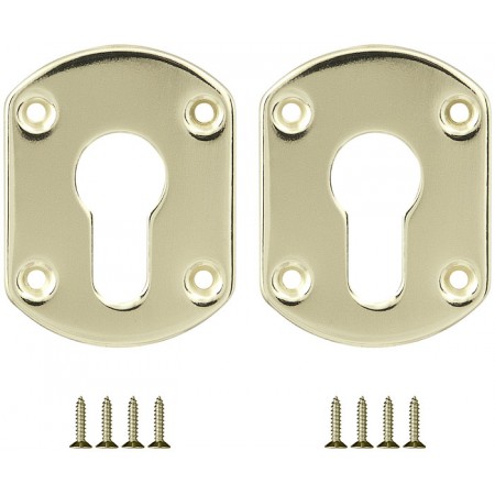 Декоративная накладка ESC031-GP-2 (ЗОЛОТО)  на цилиндр (2 шт)