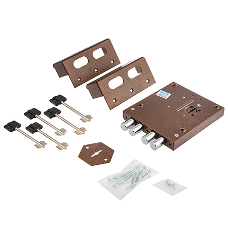 Замок накладной BORDER 85500-ЗН4-8М/75.НШ1-002