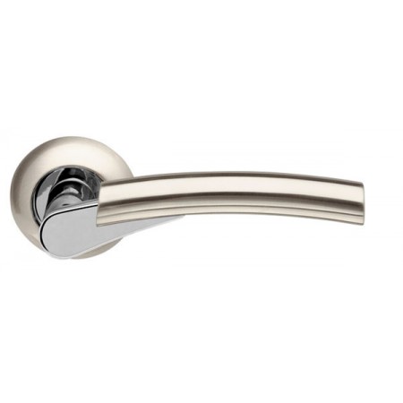 Ручка раздельная Vega LD21-1SN/CP-3 матовый никель/хром