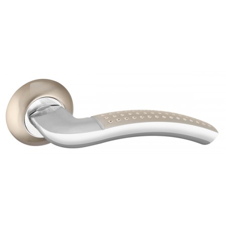 Ручка раздельная LOGICA TL SN/CP-3 матовый никель/хром XL